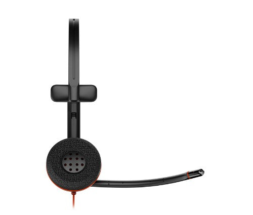 HP Poly Blackwire 3210 Monaural USB-C Headset +USB-C/A Adapter