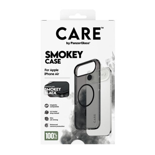 PanzerGlass CARE by ® Flagship Case Urban Explorer Smokey w. Black MagSafe iPhone Air