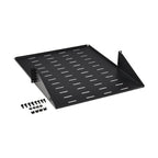 Tripp Lite SRSHELF2PCENTER SmartRack Center-Mounted Steel Rack Shelf - 2U, Vented, 21.5 in. Deep, Holds up to 100 lb. (45 kg)