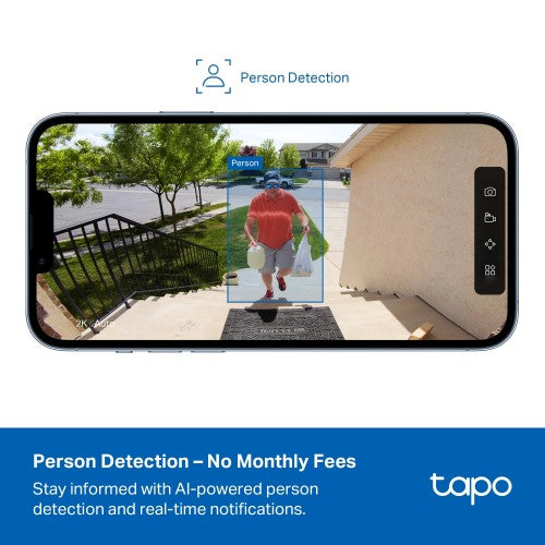TP-Link Tapo TC80 security camera Bullet IP security camera Outdoor 1920 x 1080 pixels Ceiling/Wall/Pole