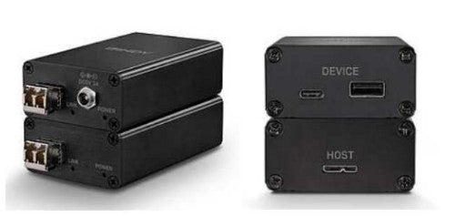 Lindy 43363 network extender Network transmitter & receiver Black