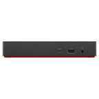 Lenovo 40AY0135UK laptop dock/port replicator Wired USB 3.2 Gen 1 (3.1 Gen 1) Type-C Black