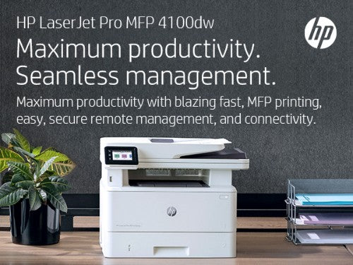 HP LaserJet Pro 4002dn Black and white Printer, Ethernet Only