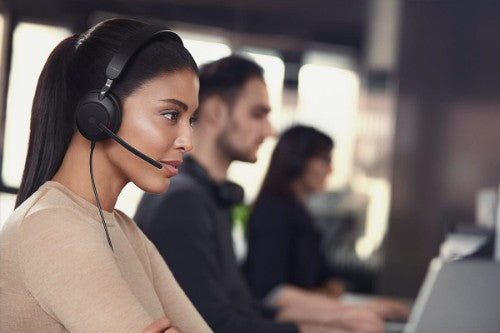 Jabra Evolve2 40 SE Headset Wired Head-band Office/Call center USB Type-C / USB Type-A Black