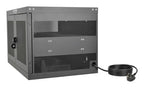Tripp Lite 16-Device USB Charging Station Cabinet with Sync for iPad and Android Tablets, Wall-Mount and Cart Options, 230V, BS1363 to C13 Plug, Black