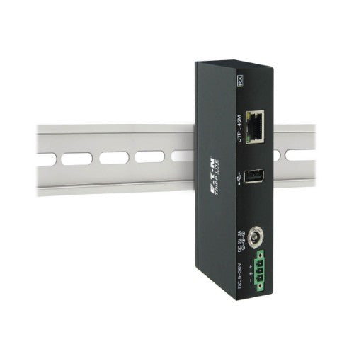 Tripp Lite B203-101-IND 1-Port Industrial USB over Cat6 Extender, ESD Protection, PoC - USB 2.0, Mountable, 150 ft. (45.72 m), TAA