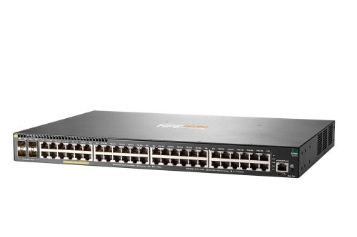 HPE Aruba Networking 2930F 48G PoE+ 4SFP+ TAA-compliant Switch