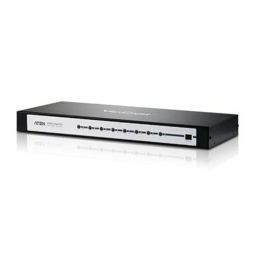 ATEN VS0801A KVM switch Rack mounting Black