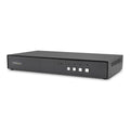 StarTech.com Secure 4-Port KVM Switch, DisplayPort, 4K 60Hz, NIAP 4.0 Desktop KVM, Multi-View Preview Screen, CAC, Metal Housing, Made in the USA