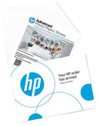 HP Advanced Photo Paper, Glossy, 65 lb, 5 x 5 in. (127 x 127 mm), 20 sheets