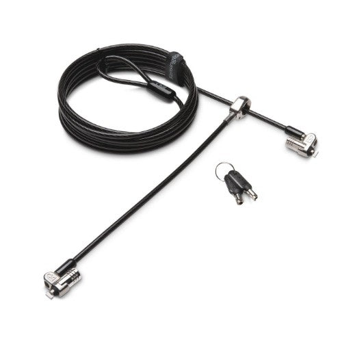 Kensington MicroSaver 2.0 Keyed Twin Laptop Lock — Single Keyed