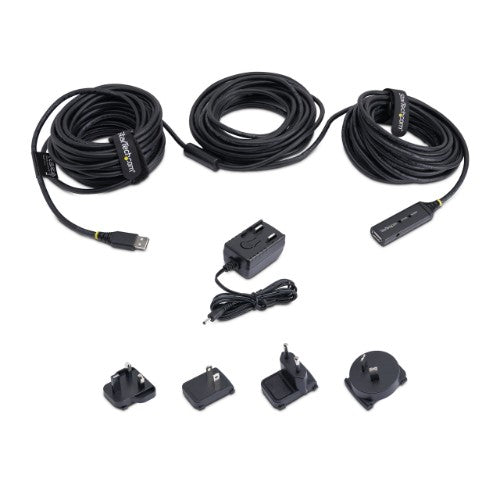 StarTech.com 5m (16ft) USB 2.0 Active Extension Cable - M/F