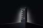 Teltonika NETWORKS TSF010 Flat Ethernet Switch Unmanaged Fast Ethernet (10/100) DIN rail Black