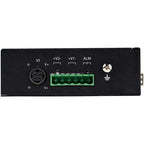 StarTech.com Industrial 6 Port Gigabit Ethernet Switch 4 PoE RJ45 +2 SFP Slots 30W PoE+ 48VDC 10/100/1000 Power Over Ethernet LAN Switch -40C to 75C with DIN Connector/Mountable