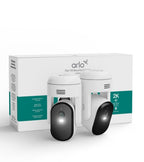 Arlo Essential 3 2K Pan-Tilt-Zoom Security Camera 2-cam