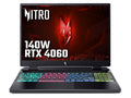 Acer Nitro 16 AN16-41 Gaming Laptop - AMD Ryzen 7 7735HS, 16GB, 1TB SSD, NVIDIA GeForce RTX 4060 8G, "WQXGA IPS 165Hz DDS, Windows 11, Black