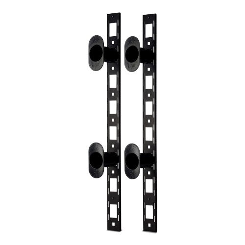 APC NetShelter Cable Management, Vertical Cable Manager, Fiber Organizer, Black, 86 x 766 x 106 mm