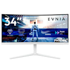 Philips 34IN 21:9 FAST VA 200HZ 3440X14 40 HAS 130MM HDMI X 2X 2.0 DP X computer monitor 86.4 cm (34") 3440 x 1440 pixels White