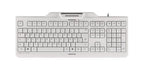 CHERRY KC 1000 SC keyboard Office USB QWERTY US English Grey