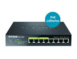 D-Link 8-Port Gigabit PoE Unmanaged Desktop Switch