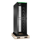 APC NetShelter SX Advanced Rack, High Strength, 52U, 2436H x 750W x 1295D mm, with Shock Package, Black