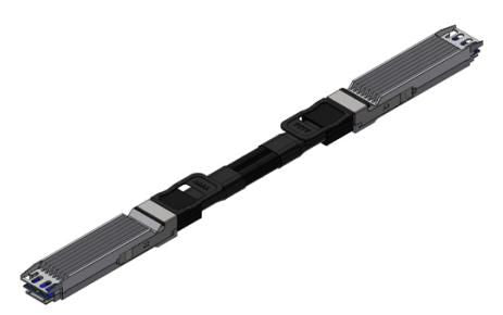 Nvidia 980-9I601-00N004 InfiniBand/fibre optic cable 4 m OSFP Black