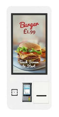 Allsee Technologies SO27C Signage Display Kiosk design 68.6 cm (27") LED Wi-Fi 350 cd/m² Full HD White Touchscreen Built-in processor 24/7