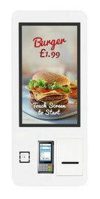 Allsee Technologies SO27C Signage Display Kiosk design 68.6 cm (27") LED Wi-Fi 350 cd/m² Full HD White Touchscreen Built-in processor 24/7