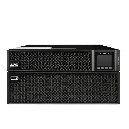 APC Smart-UPS On-Line, 10kVA/10kW, Rack/Tower, 230V, 2x IEC C13+1x IEC C19+Hard wire 3-wire (H+N+E) outlets, Network Card, W/O rail kit