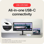 LG 34" IPS Ultrawide QHD Monitor computer monitor 86.4 cm (34") 3440 x 1440 pixels UltraWide Quad HD LCD Black