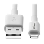 Tripp Lite M100-006-WH USB-A to Lightning Sync/Charge Cable (M/M) - MFi Certified, White, 6 ft. (1.8 m)