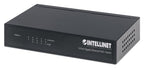 Intellinet 5-Port Gigabit Ethernet PoE+ Switch, 4 x PSE Ports, IEEE 802.3at/af Power over Ethernet (PoE+/PoE) Compliant, 60 W, Desktop (With UK 3-pin power cord)