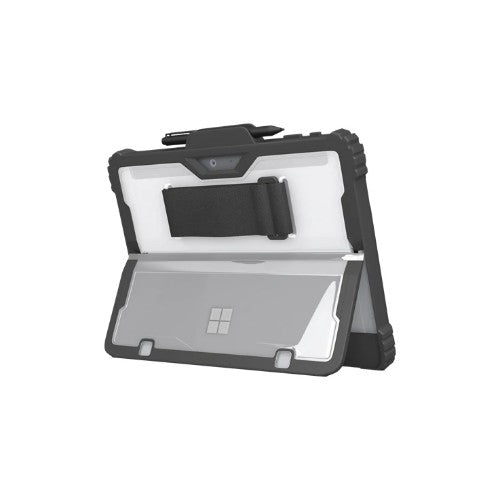 Origin Storage MS-ES-SL3-13-GRY laptop case 34.3 cm (13.5") Shell case Transparent, Black