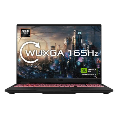 ASUS TUF Gaming A16 FA608UH-RV027W AMD Ryzen™ 7 260 Laptop 40.6 cm (16") Full HD+ 16 GB DDR5-SDRAM 1 TB SSD NVIDIA GeForce RTX 5050 Wi-Fi 6E (802.11ax) Windows 11 Home Grey
