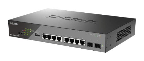 D-Link 10-Port Gigabit Ethernet PoE+ Surveillance Switch