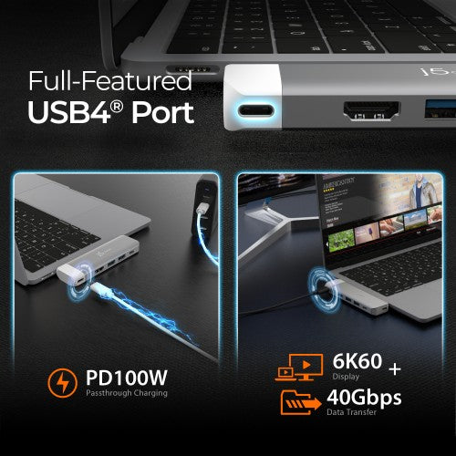 j5create JCD394 USB-C® 6K Premium Hub