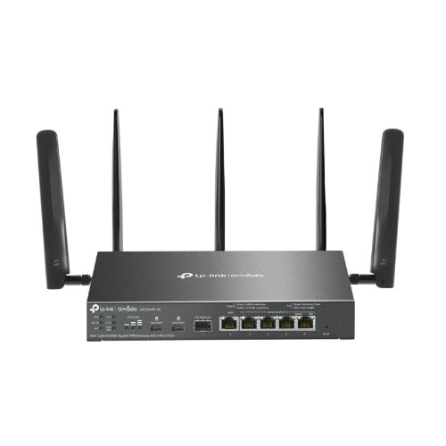 TP-Link Omada ER706WP-4G wireless router Gigabit Ethernet Dual-band (2.4 GHz / 5 GHz) Black