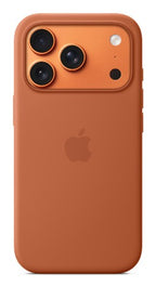 Apple iPhone 17 Pro Silicone Case with MagSafe – Orange
