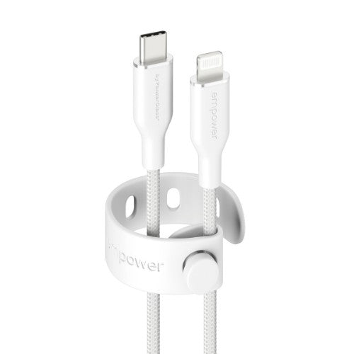PanzerGlass empower by ® Racing 60W USB-C to Lightning Cable | USB 2.0 | 1.2M | Silver White