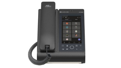 AudioCodes Teams C470HD Total Touch IP-Phone PoE GbE with integrated BT, Dual Band Wi-Fi and an external power supply