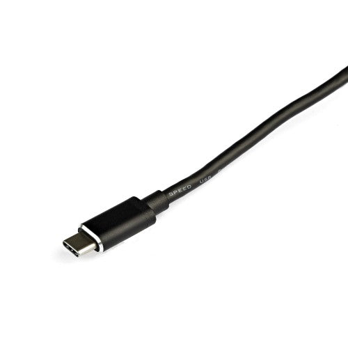 StarTech.com 4-Port USB C Hub - USB-C to 4x USB-A Ports - SuperSpeed 10Gbps USB 3.2 Gen 2 Type-C Hub - USB Bus Powered - Portable/Compact USB-C to USB Adapter Hub for Laptop - Aluminum