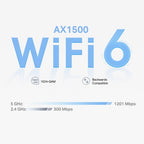 TP-Link AX1500 Whole Home Mesh Wi-Fi 6 System