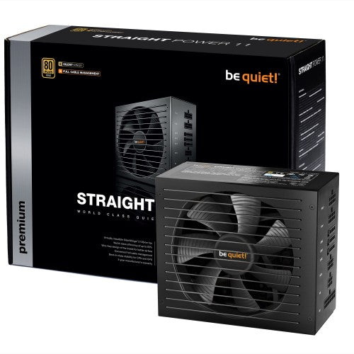 be quiet! Straight Power 11 power supply unit 550 W 20+4 pin ATX ATX Black
