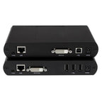 StarTech.com USB DVI over Cat 5e / Cat 6 KVM Console Extender w/ 1920x1200 Uncompressed Video - 330ft (100m)