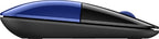 HP Z3700 Blue Wireless Mouse