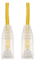 AddOn Networks ADD-0-25MSLCAT6AS-YW networking cable Yellow 0.25 m Cat6a U/UTP (UTP)