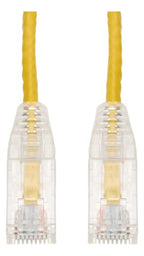 AddOn Networks ADD-0-25MSLCAT6AS-YW networking cable Yellow 0.25 m Cat6a U/UTP (UTP)