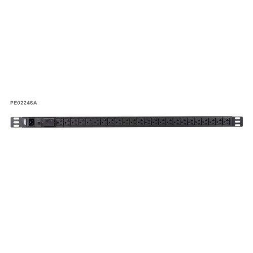 ATEN PE0224SG power distribution unit (PDU) 24 AC outlet(s) 0U Black