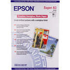 Epson Premium Semigloss Photo Paper, DIN A3+, 250g/m2, 20 Sheets
