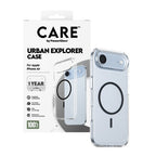 PanzerGlass CARE by ® Flagship Case Transparent Urban Explorer w. Black MagSafe iPhone Air